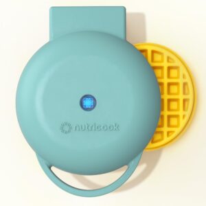 Nutricook Mini Waffle Maker 10cm He...