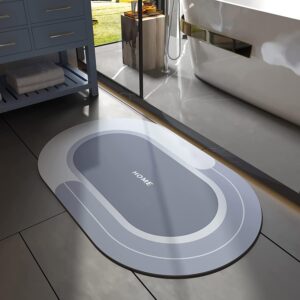 THMINS 80×50 cm Diatom Bath Ma...