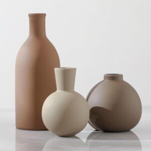 Ceramic Vase Set of 3, Vases Home D...