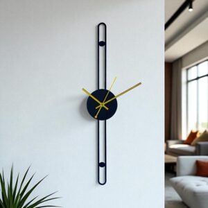 Nordic Minimalist Gold Needle Metal...