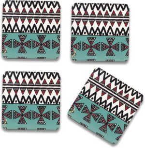 BRANDSFINITY-Tediline Coasters 4 Pa...
