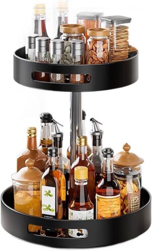 Lazy Susan Turntable Organize，Met...