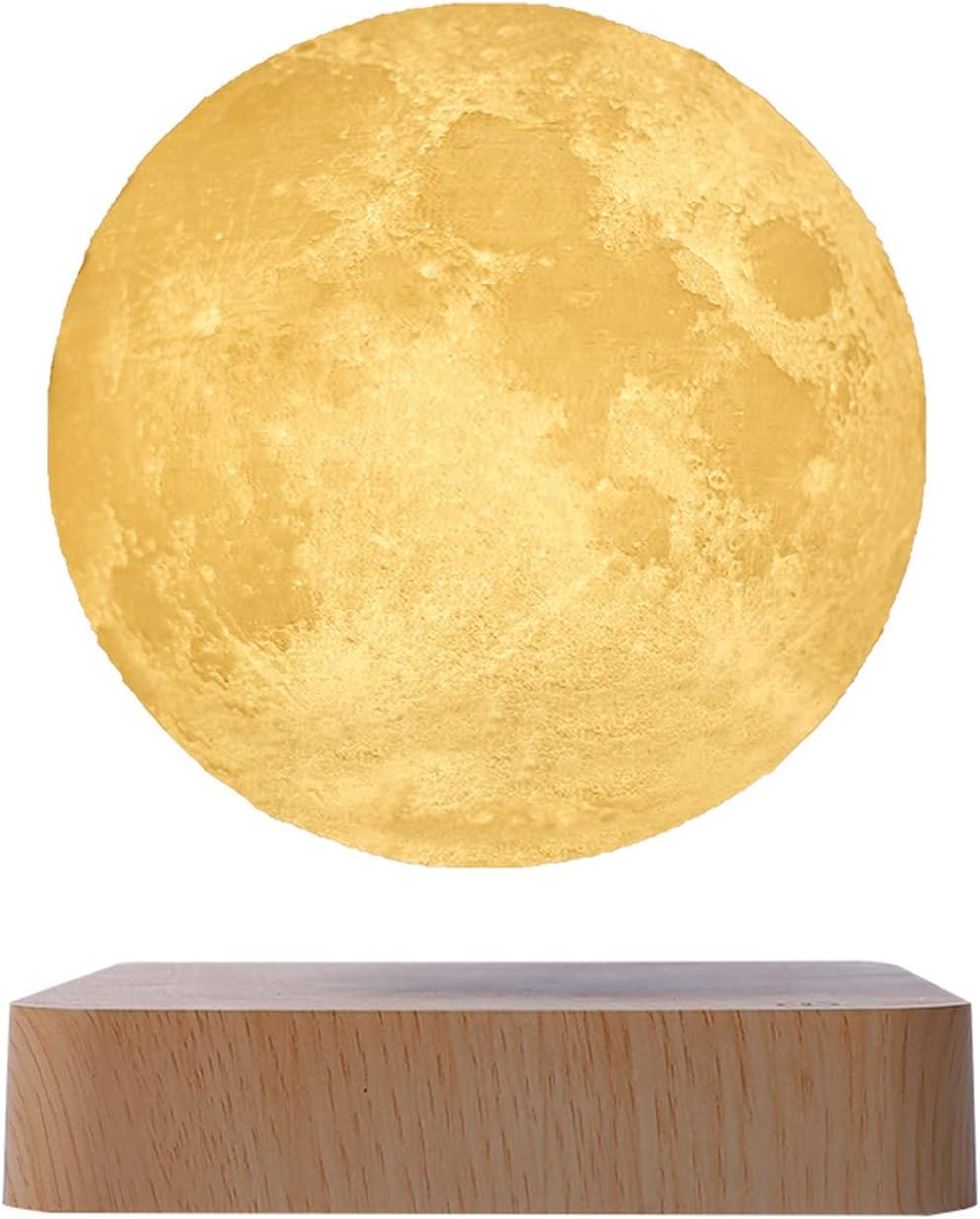 PeacePlanet Floating Moon Lamp, Gift, LED Table Lamp, Levitate & Rotate in Air, Night Light, Multicolor, Touch Control, Gift for Girlfriend, Mom, Birthday, Anniversary, Home Décor, Office - Image 4