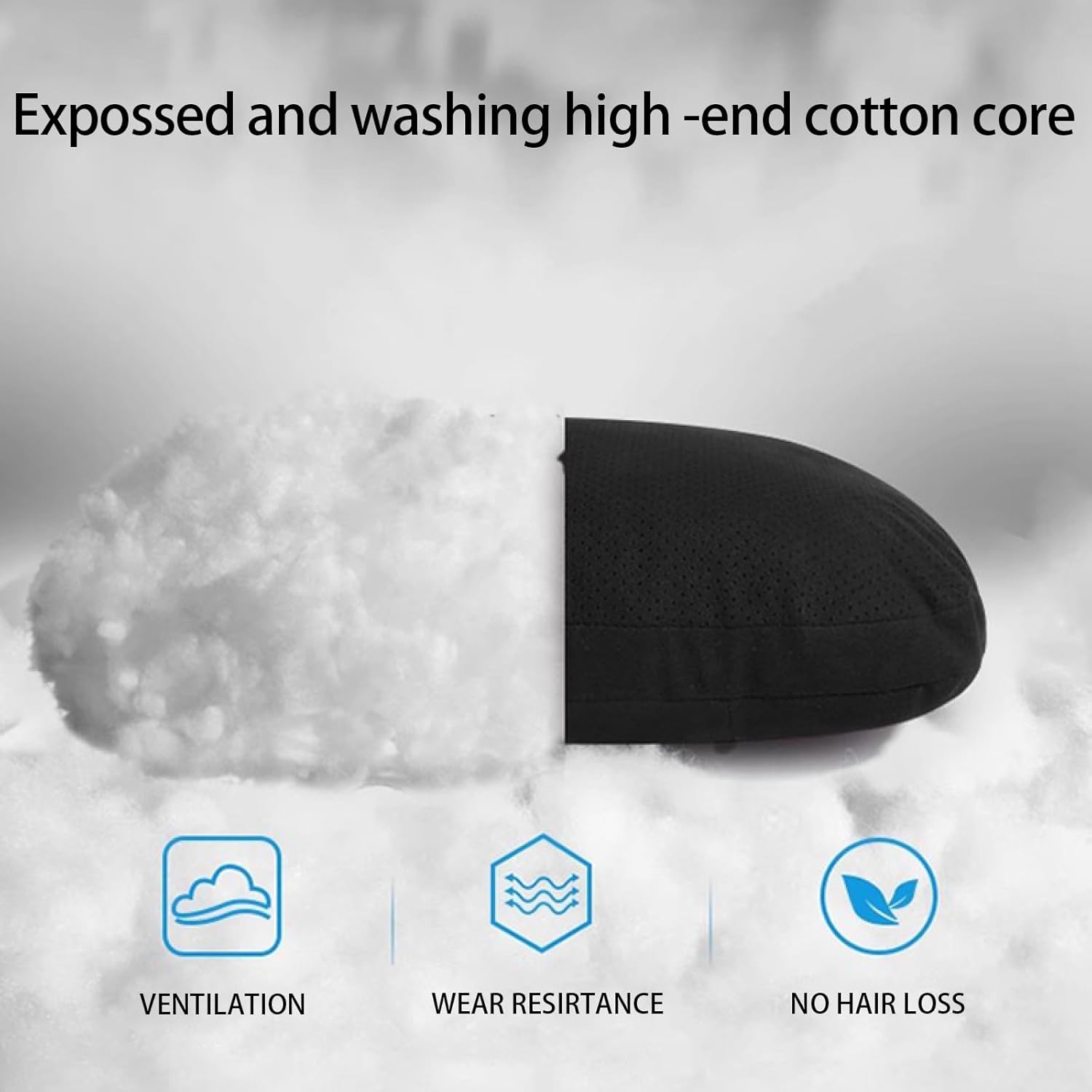 THMINS Car Neck Pillows, for headrests,for Travel Interior Accessories and Suede Support Head Pillows, Balance Neck Pillow Designed to Relieve Neck Pain and Muscle Tension - Image 5