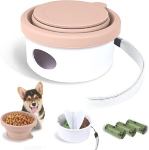 Tazweeq Collapsible Travel Dog Bowl...