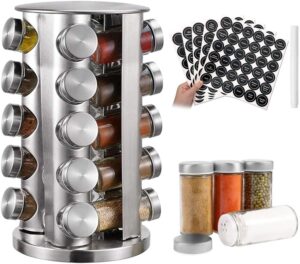 Goodern Revolving Spice Rack,Rotati...