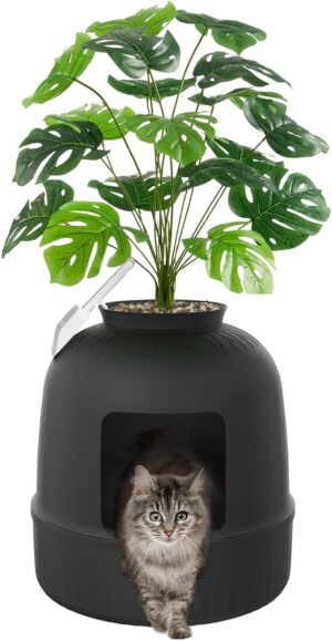 Lifewit – Cat Litter Tray wit...