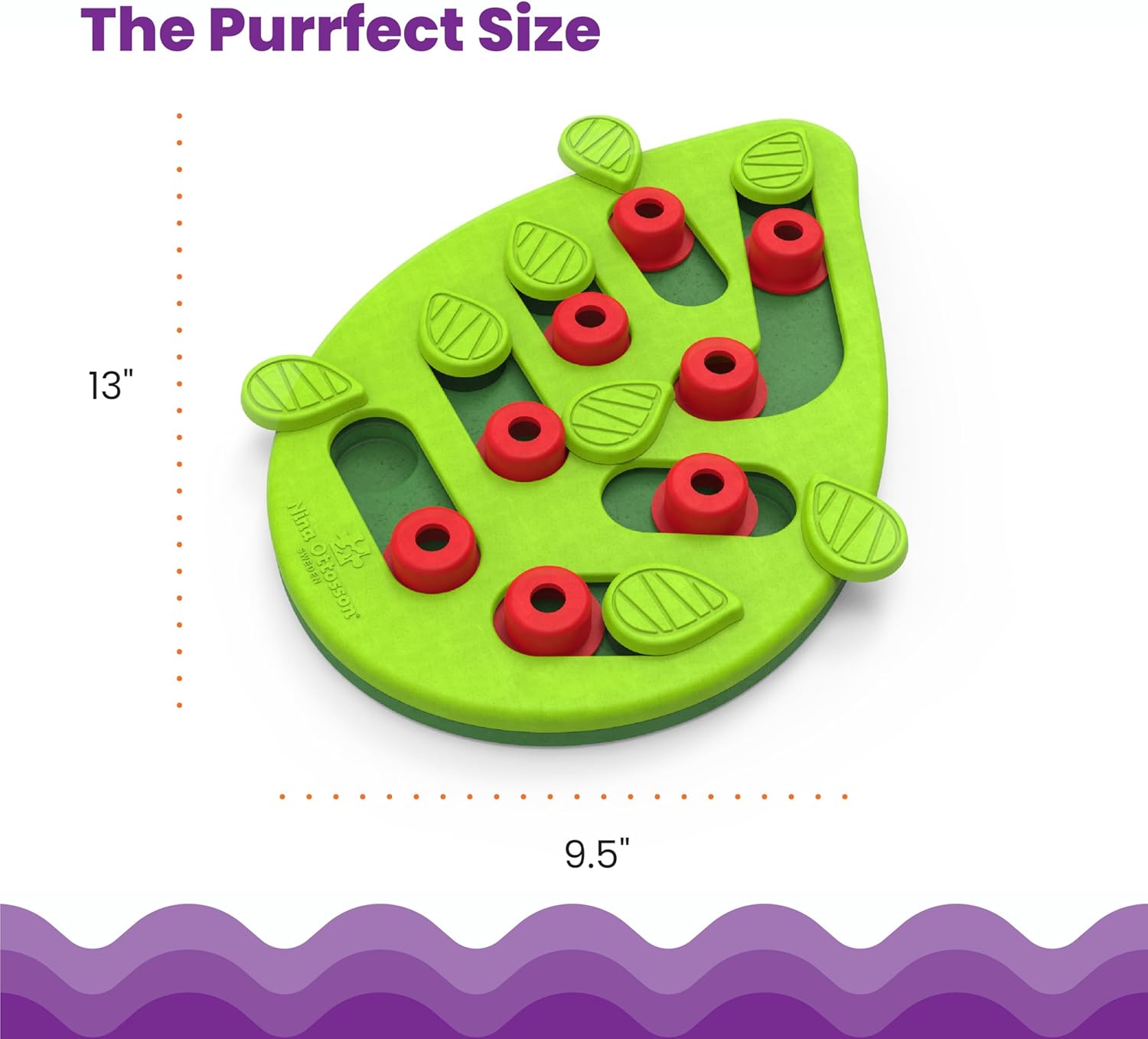 Petstages Nina Ottosson by Buggin' Out Puzzle & Play - Interactive Cat Treat Puzzle - Image 5