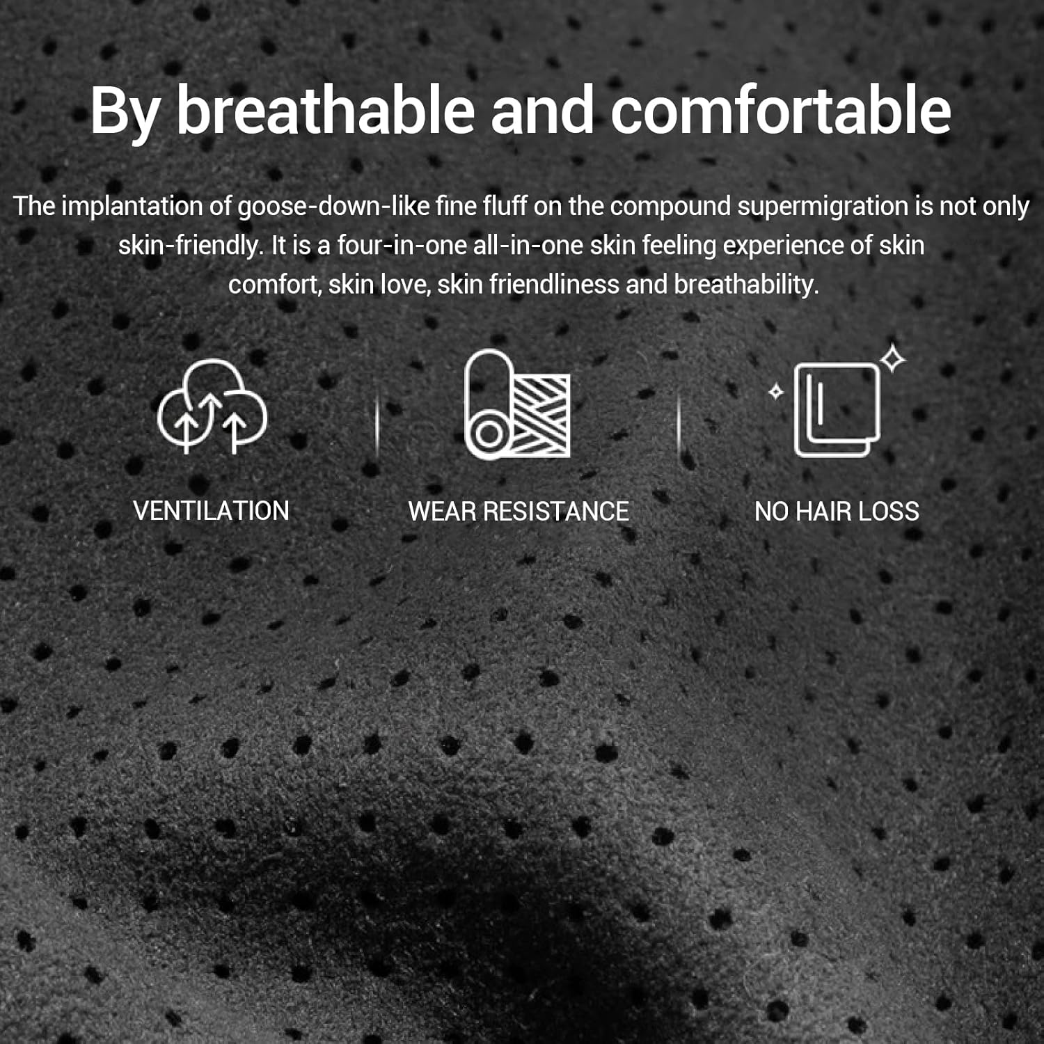 THMINS Car Neck Pillows, for headrests,for Travel Interior Accessories and Suede Support Head Pillows, Balance Neck Pillow Designed to Relieve Neck Pain and Muscle Tension - Image 4