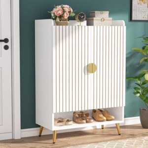 Tribesigns Shoe Cabinet with Doors,...