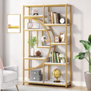 Tribesigns Bookshelf Industrial 5 T...