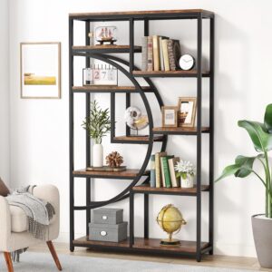 Tribesigns Bookshelf, Industrial 5 ...