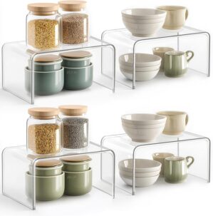 Cabinet Shelf Organizer, 2 Pack Kit...