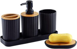 VAODO 5PCS Bathroom Accessories Set...