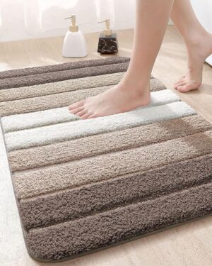 DEXI Bathroom Mat 50 x 80 cm, Non-S...