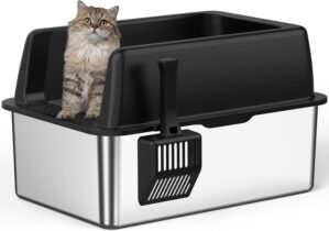 ORCHID M® Stainless Steel Cat Litt...