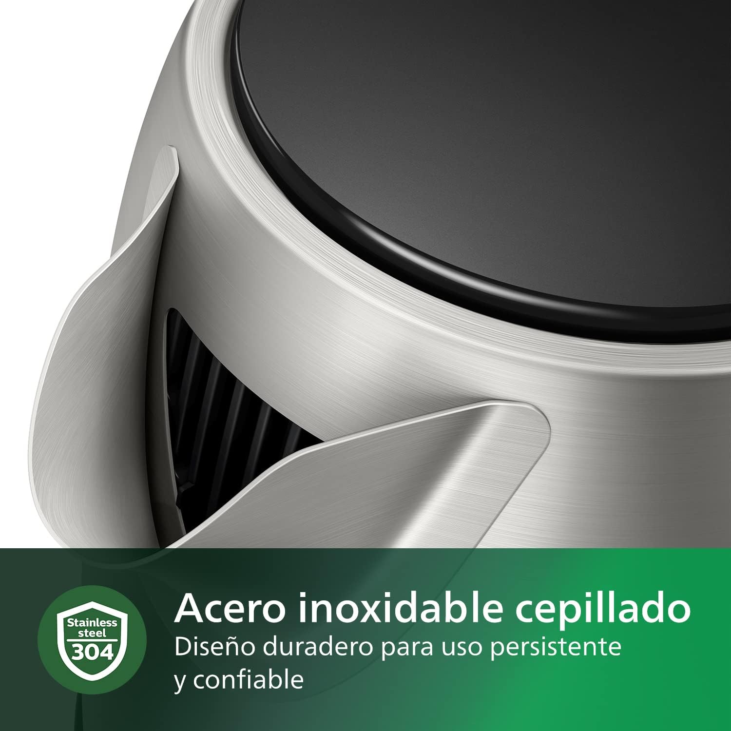Philips, New Daily Metal Kettle, 1.7 Liters Capacity, 2200 Watts, Silver/Black, HD9350/92 - Image 8