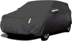 Car Covers with Reflective Strip Su...