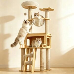 Cat Tree Tower Indoor – Moder...