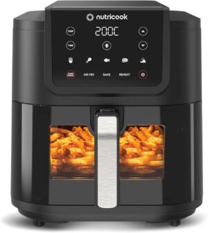 Nutricook Air Fryer Slim XL,7.6L, 2...