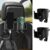 2PCS Car Headrest Backseat Multi-functional Hook Mobile Phone Holder and Car Cup Holder Organiser, Universal Vehicle Seat Storage Organizer Portable Travel Accessories (Black)