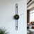 Nordic Minimalist Gold Needle Metal Wall Clock for Home and Office- Wall Decor, Wall Clock for Home Stylish Latest (19 X 3.9 inches) with Silent Clock Mechanism