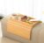 Azonee Bamboo Sofa Arm Tray Table, Foldable Anti-Slip Armrest Tray for Snacks, Phone, Control, Cups