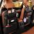 SIJAWEYI 2 Pack PU Leather Premium Car SeatBack Organizer Travel Accessories, Car Seat Back Organizer Seat Protector/Kick mats Back seat Protector and Cup Holder Holder,Universal Use Seat Covers