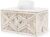 Soddeph Tissue Box Cover Rectangle, Boho Paper Tissue Holder Napkin Tissues Organizer,Boho Decor Home Decor for Bathroom Bedroom Dresser Living Room Office (Rectangle)