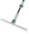 49cm Silicone Head Heavy Duty Squeegee and Mop 180° with Adjustable Handle, 74-120cm Pole, Stainless Steel-