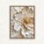 Art Decor Framed Canvas Wall Art of Modern Flower Artwork Abstract Botanical Floral Art Print Portrait Wall Décor for Living Room Bedroom Office Studio Home Décor and Gifting 45x60cm