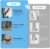 Over The Door Hooks, 12-Hook Door Hanger Organizer for Bathroom & Bedroom, Heavy Duty Over Door Towel Rack, Coat Hat Bag Hanger with Rust-Resistant Hooks, Space-Saving Home Storage Solution