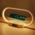 TERRIFI Bedside Lamp with Wireless Charger, LED Desk Lamp with USB Port, Touch Control Table Lamp with Clock, Ideal for Bedroom Nightstand, Dimmable & 3 Colors Temperatures, Modern Home Office Decor