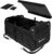 Autoark Multipurpose Car SUV Trunk Organizer with Cover and Straps,Durable Collapsible Adjustable Compartments Cargo Storage,AK-102