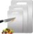 3 Pcs Kitchen Chopping Boards, Kitchen Chopping Board Set with Stand, for Cutting Fruits, Vegetables, Meat and Seafood, with Sink, Kitchen Cutting Mat