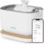 PETLIBRO App Monitoring Cat Water Fountain, 2.5L/84oz Dockstream Pet Water Fountain for Cats Inside, Automatic Cat Water Dispenser with 2.4GHz Wi-Fi, Smart Fountain, App Control