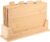 Bamboo Cutting Board Set of 4, Wooden Chopping Board with Storage Holder, 32x22cm Chopping Boards Set with Food Icons for Meat, Fish, Bread, Vegetable, Fruit Chopping