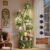 ROYAL POLAR Indoor Plant Stand Flower Pots Stand with Grow Lights Tall Wood Plant Stand with Wheels (Style 1)