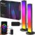 Smart Flow Light Bars, Wifi Mobile App Works with Alexa and Google Assistant, TV Ambient Lighting, RGBICW Light Bars with Scene Modes and Music Modes for Gaming, Movies, PC, TV (Set of 2)