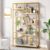 Tribesigns Bookshelf Industrial 5 Tier Etagere Bookcase, Freestanding Tall Bookshelves Display Shelf Storage Organizer with 9-Open Storage Shelf for Living Room, Bedroom