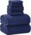 Extra Large Bath Towel Set of 6 (40″x80″),Oversized Bath Sheet Super Soft Highly Absorbent Microfibers Quick Dry Luxry Shower Towel for Bathroom Spa Gym Hotel Yoga(Navy Blue, 6Piece)