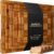 Bamboo Cutting Board Set, 43.2×30.5×2.5cm Set of 3 Wooden Chopping Board with Juice Groove, Bamboo Wood Cutting Board Set Butcher Block for Kitchen